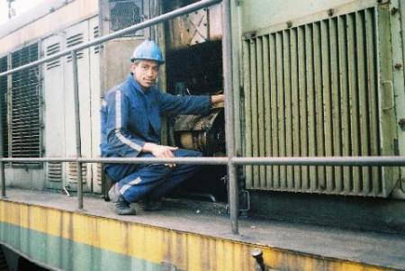 l'entretien de la machine